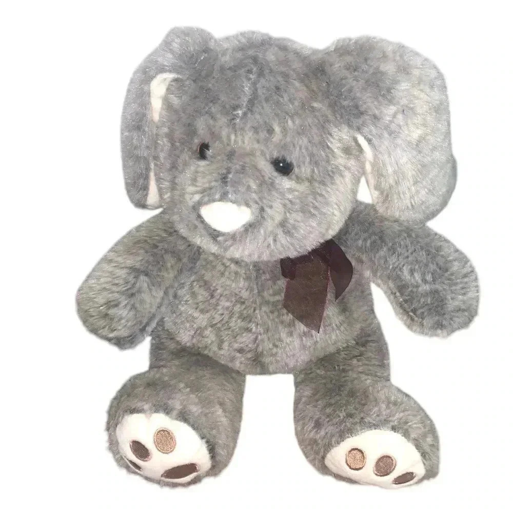 Way To Celebrate Plush 10inch Medium Soft Bunny Grey